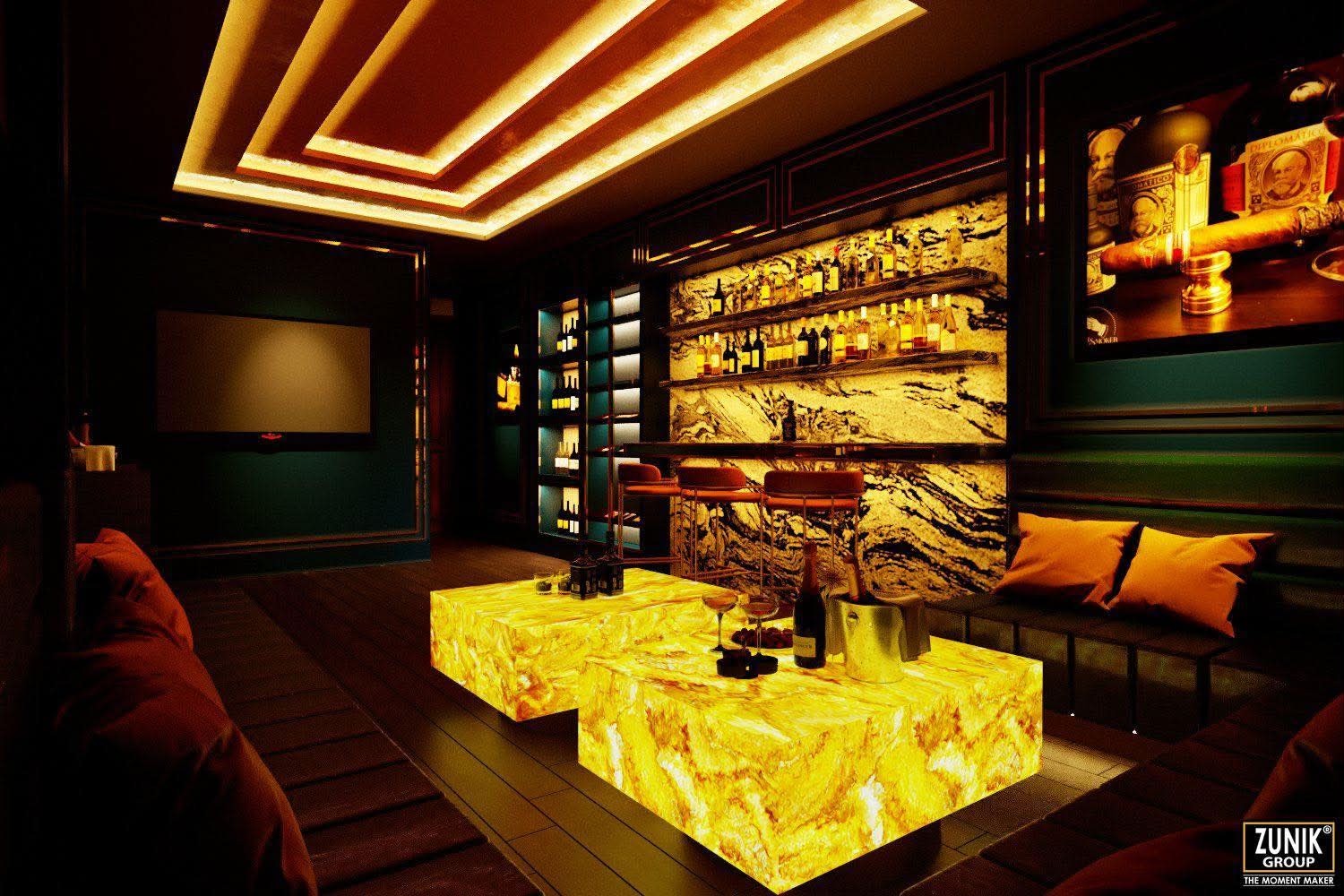 Thiết Kế Thi Công ANYU PRIVATE LOUNGE